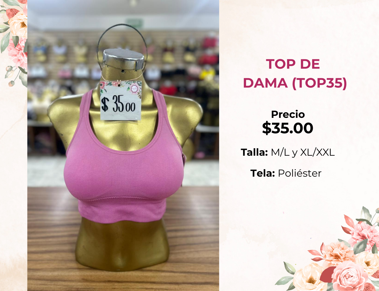 TOP DE DAMA (TOP35)