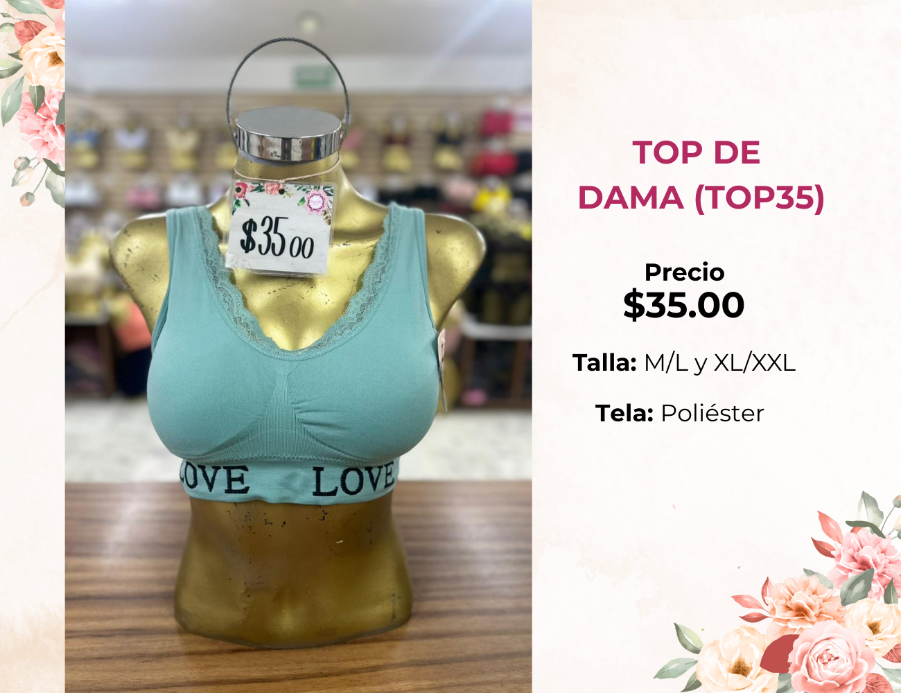 TOP DE DAMA (TOP35)