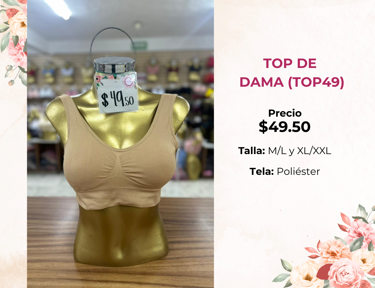TOP DE DAMA (TOP49)