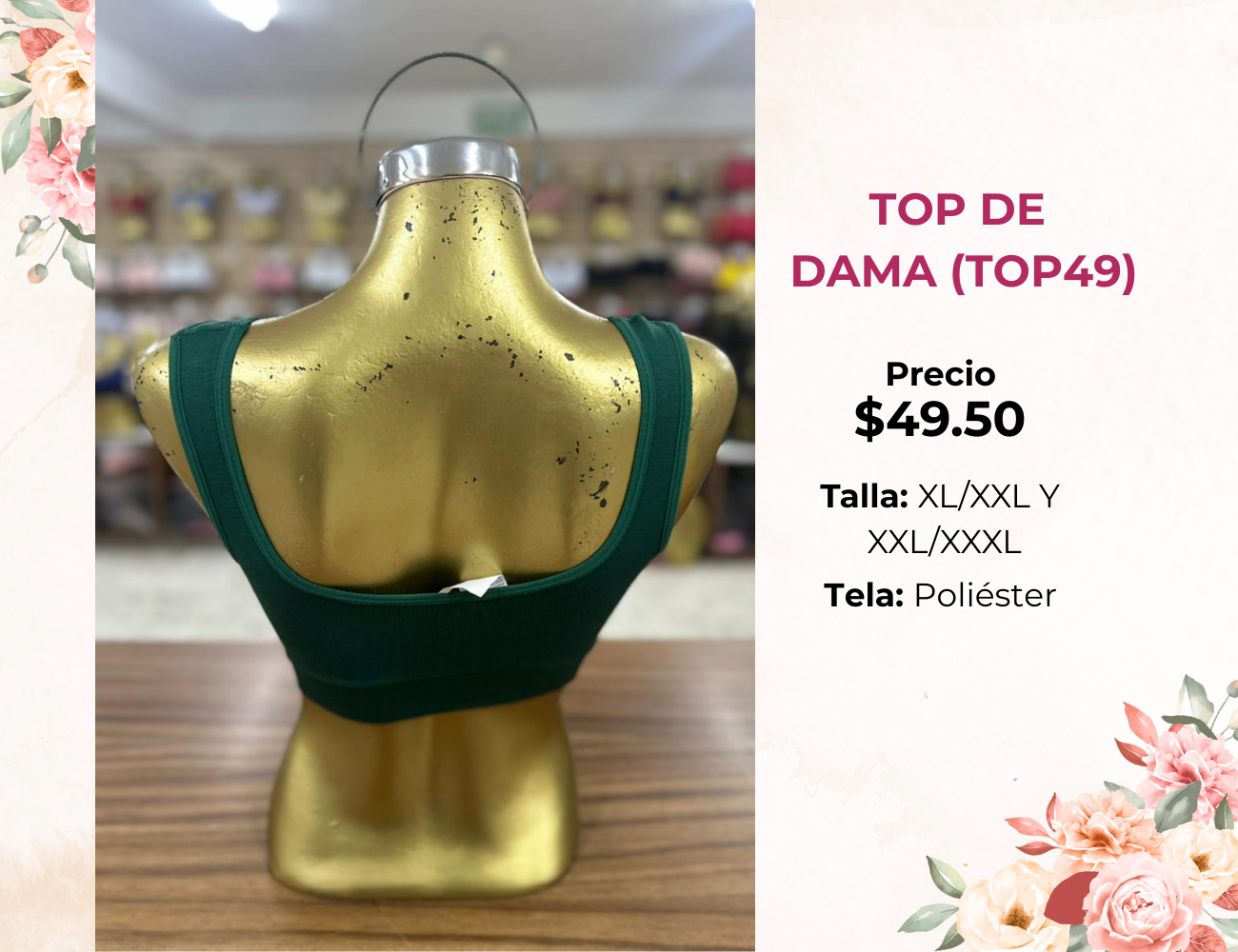 TOP DE DAMA (TOP49)
