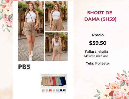 SHORT DE DAMA (SH59)