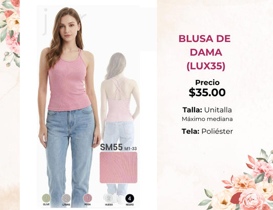 BLUSA DE DAMA (LUX35)