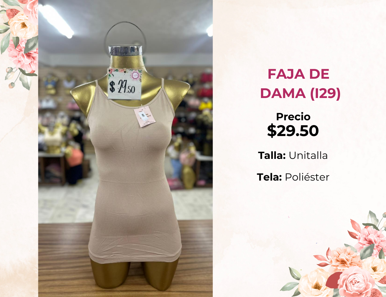 FAJA PARA DAMA (I29)